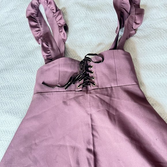Nohea jumper skirt salopette lace up dress japanese brand shibuya - Picture 1 of 8
